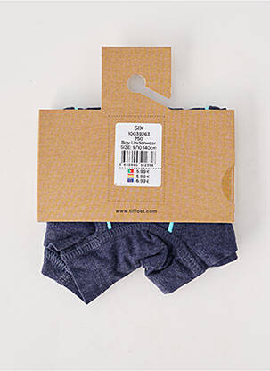Boxer stretch bleu TIFFOSI garçon