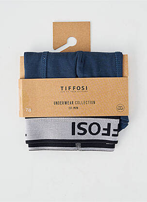 Boxer bleu TIFFOSI garçon