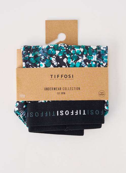 Boxer bleu TIFFOSI garçon