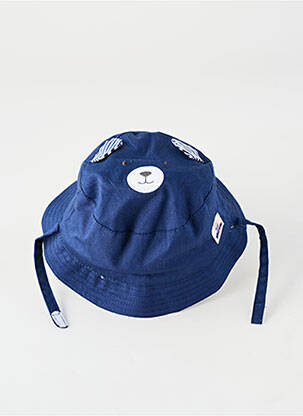 Chapeau fermeture scratch bleu MAYORAL garcon