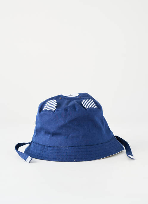 Chapeau fermeture scratch bleu MAYORAL garcon