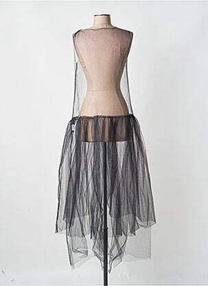 Jupon /fond de robe coupe évasée noir KEDZIOREK femme