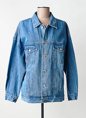 Veste casual poches bleu R.DISPLAY femme