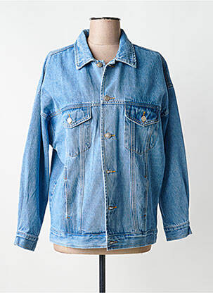 Veste casual poches bleu R.DISPLAY femme