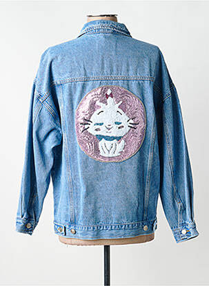 Veste casual poches bleu R.DISPLAY femme