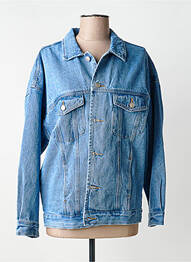 Veste casual poches bleu R.DISPLAY femme