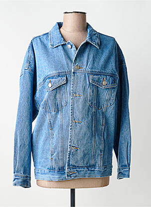 Veste casual poches bleu R.DISPLAY femme
