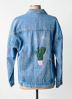 Veste casual poches bleu R.DISPLAY femme
