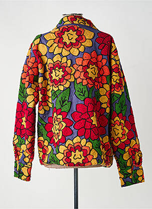 Veste casual col tailleur vert XIWIKJ femme