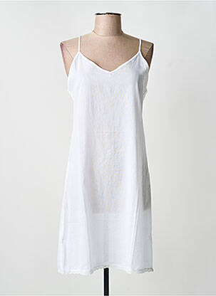 Jupon /Fond de robe blanc ORIENTIQUE NATURALLY femme