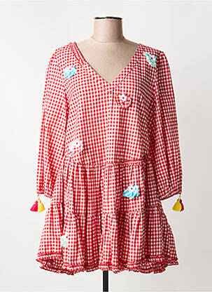 Tunique manches longues rouge RHUM RAISIN femme