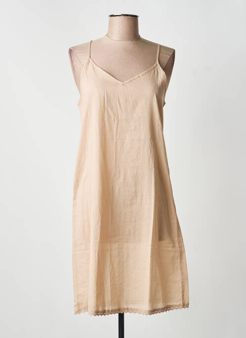 Jupon /Fond de robe beige ORIENTIQUE NATURALLY femme