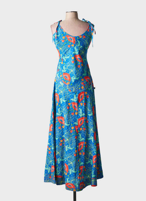 Robe longue bleu KALI YOG femme