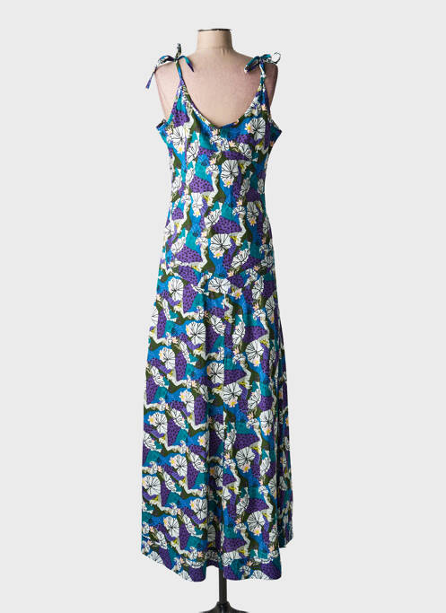 Robe longue bleu KALI YOG femme