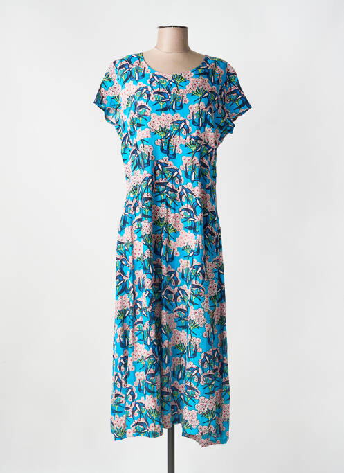 Robe longue bleu KALI YOG femme