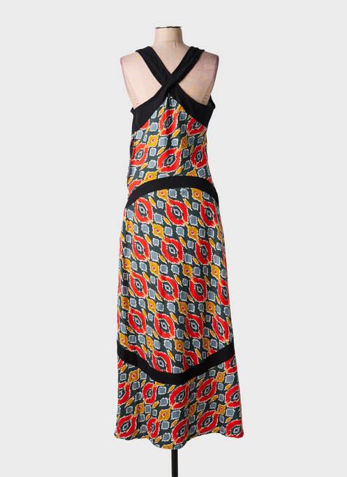 Robe longue orange KALI YOG femme