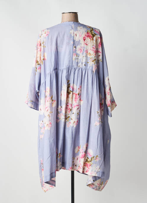 Robe mi-longue bleu RHUM RAISIN femme