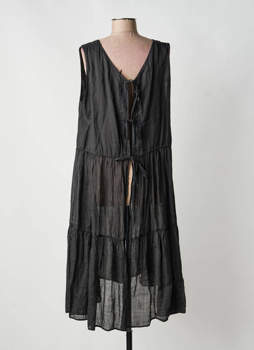 Robe mi-longue noir KEDZIOREK femme