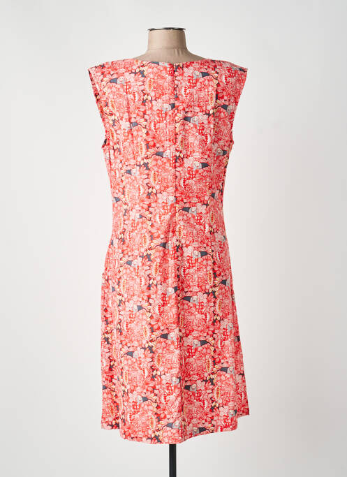 Robe mi-longue rouge KALI YOG femme