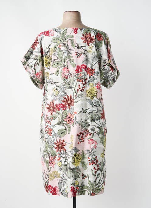 Robe mi-longue vert ORIENTIQUE NATURALLY femme