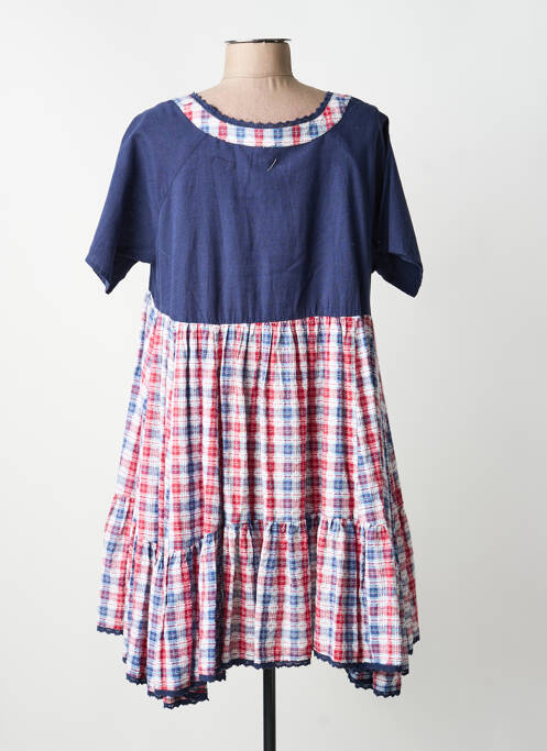 Tunique manches courtes bleu RHUM RAISIN femme