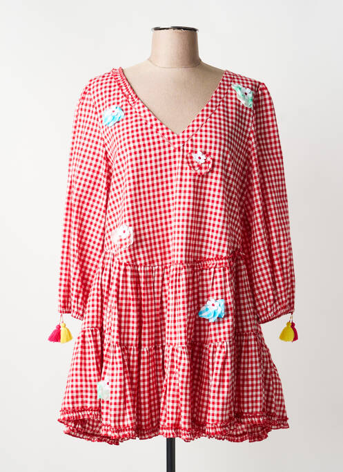 Tunique manches longues rouge RHUM RAISIN femme