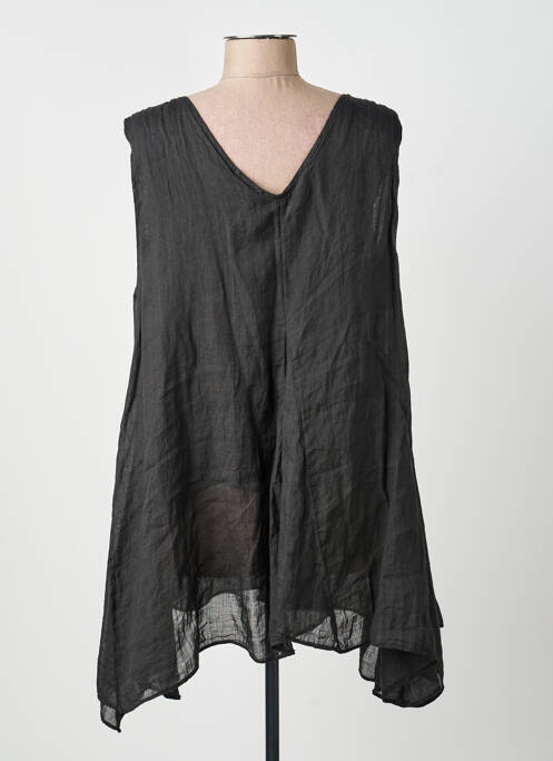 Tunique sans manche noir KEDZIOREK femme
