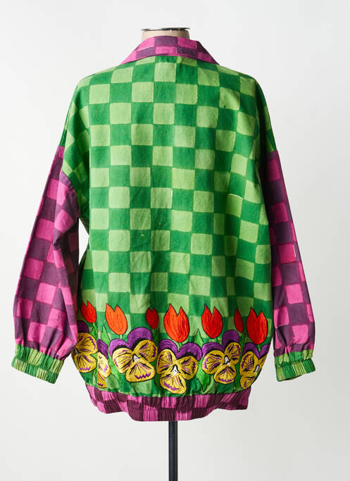 Veste casual vert XIWIKJ femme