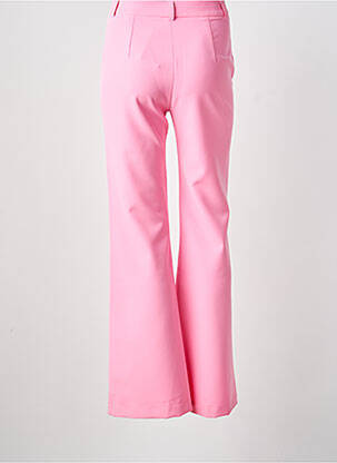 Pantalon flare stretch taille normale rose RATS & BANANAS femme