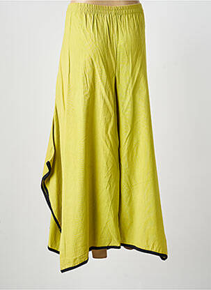 Sarouel coupe large vert COULEURS DU MONDE femme