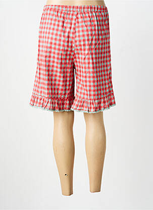 Bermuda taille basse taille basse rouge RHUM RAISIN femme