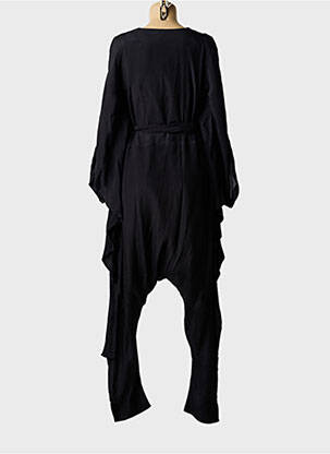 Combi-pantalon manches courtes manches courtes noir BIZE femme
