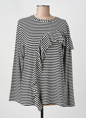 T-shirt manches longues manches longues blanc URBAN BY ALEMBIKA femme