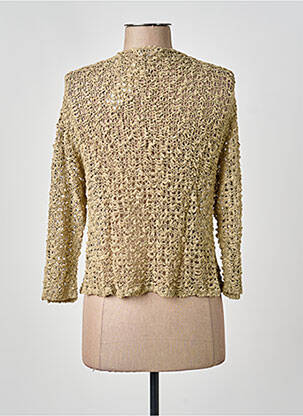Gilet manches longues manches 3/4 vert BLEU MANDARINE femme