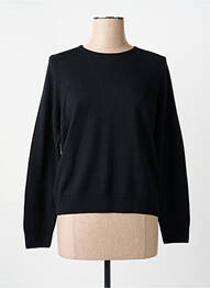 Pull col rond manches longues noir ESCORPION femme