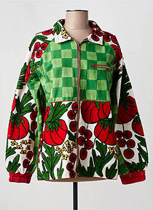 Veste casual vert XIWIKJ femme