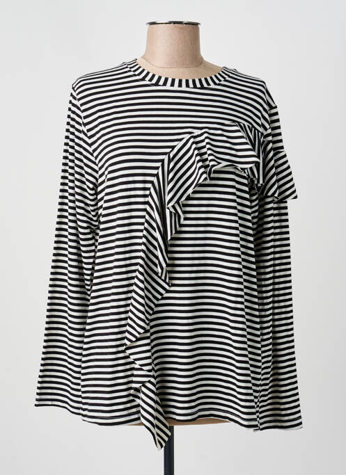 T-shirt manches longues manches longues blanc URBAN BY ALEMBIKA femme