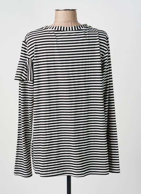 T-shirt manches longues manches longues blanc URBAN BY ALEMBIKA femme