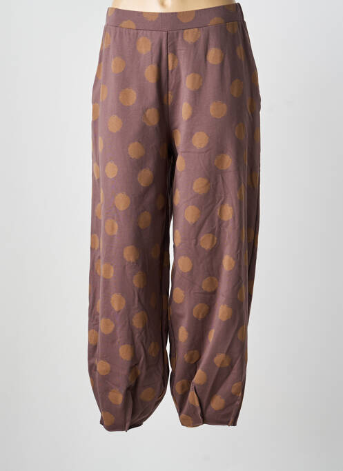 Pantalon large marron KEDZIOREK femme