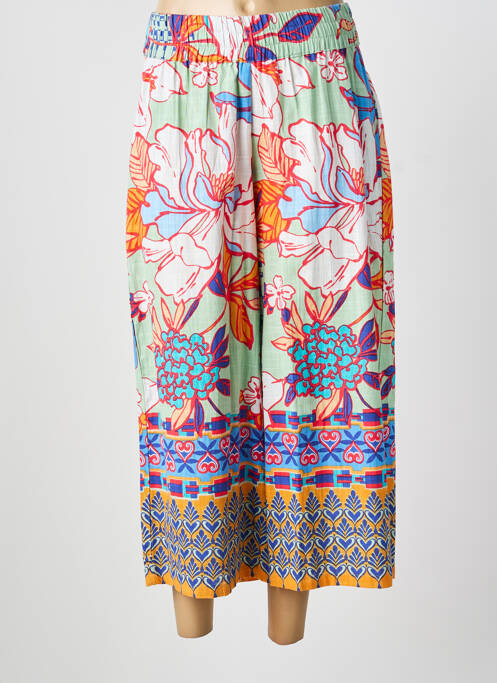 Pantalon large vert ORIENTIQUE NATURALLY femme