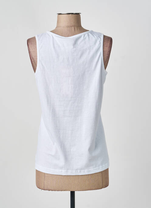 Top blanc RHUM RAISIN femme