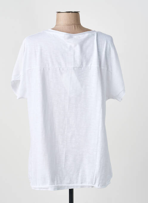T-shirt blanc ORIENTIQUE NATURALLY femme