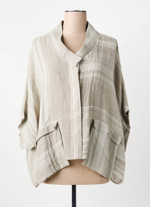 Veste casual beige KEDZIOREK femme