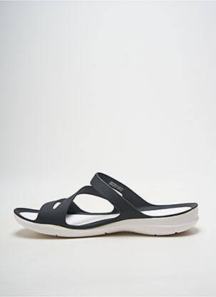 Mules/sabots bout ouvert talon plat jusqu'à 3cm noir CROCS femme