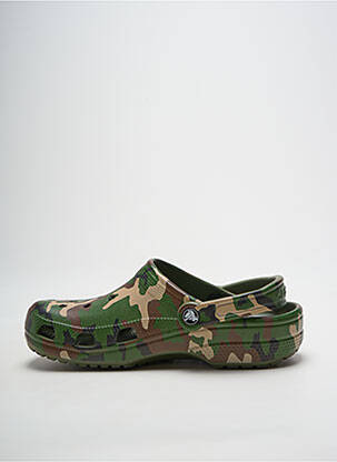 Mules/sabots bout rond bout rond vert CROCS homme