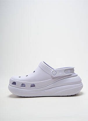 Mules/sabots talon de 4 à 6cm blanc CROCS femme
