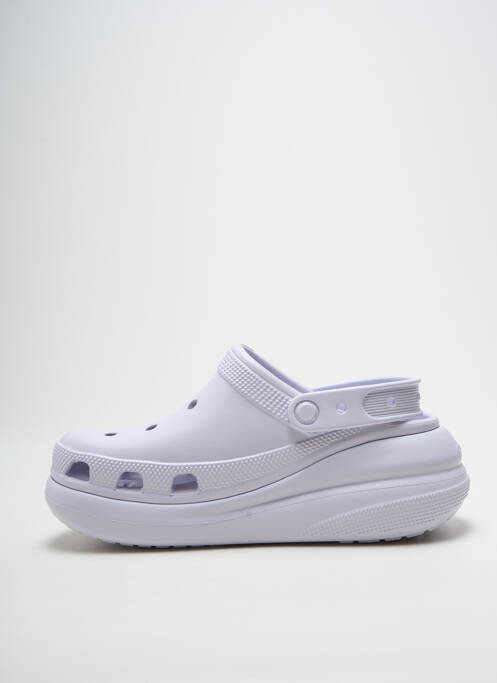 Mules/sabots talon de 4 à 6cm blanc CROCS femme