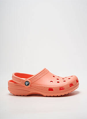 Mules/sabots talon de 4 à 6cm orange CROCS femme