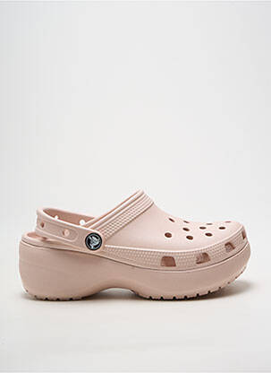 Mules/sabots talon de 4 à 6cm beige CROCS femme