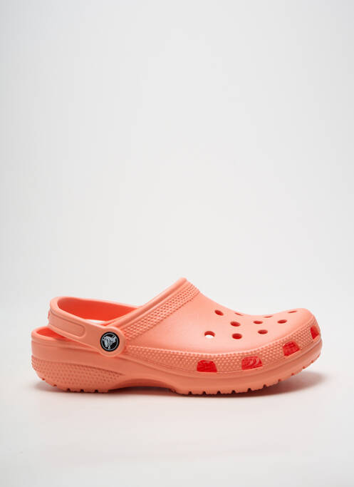 Mules/sabots talon de 4 à 6cm orange CROCS femme